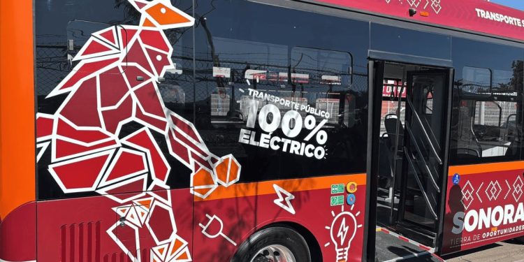 Sonora transforma el transporte público en Hermosillo con unidades eléctricas a través del Plan Sonora.