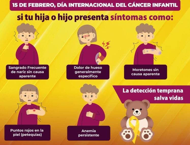 El cáncer infantil es curable si se detecta a tiempo: Salud Sonora.