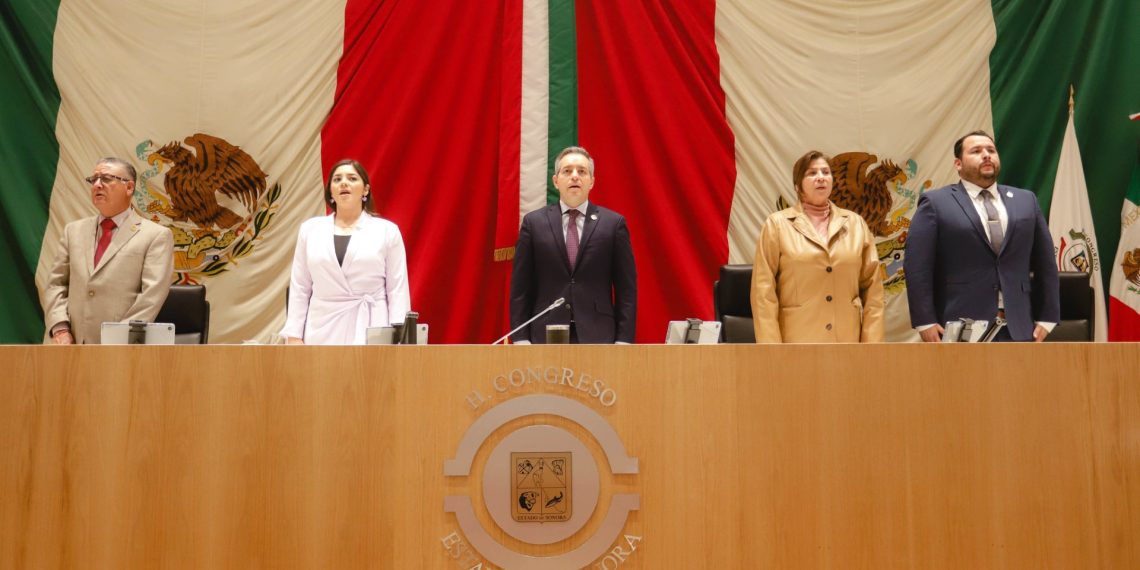 Inaugura el segundo período de sesiones ordinarias Congreso de Sonora.