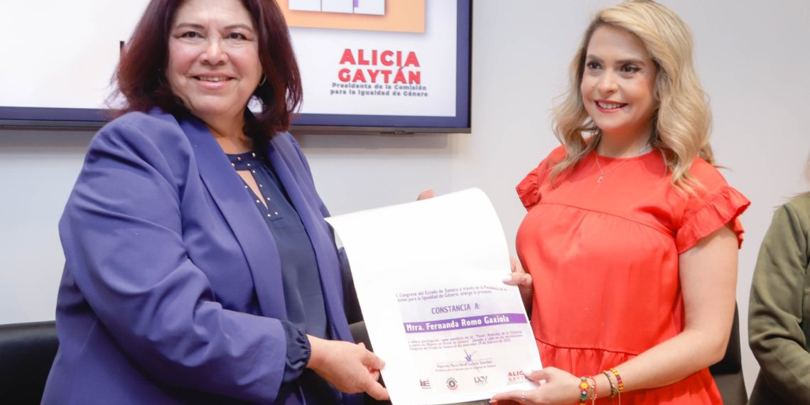 Discute Congreso de Sonora fenómeno de violencia política en razón de género.