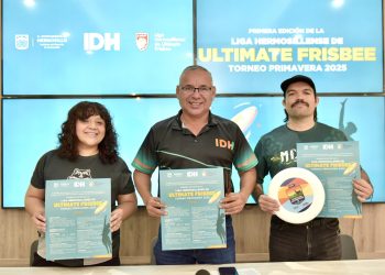 Anuncia IDH primera Liga Hermosillense de Ultimate Frisbee, torneo Primavera 2025.