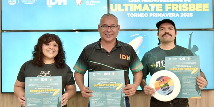 Anuncia IDH primera Liga Hermosillense de Ultimate Frisbee, torneo Primavera 2025.