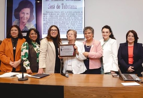 Congreso de Sonora reconoce a la primera mujer alcaldesa y celebra el Primer Encuentro de Presidentas Municipales.