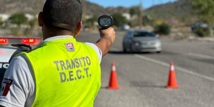 Refuerza Tránsito operativo radar en Hermosillo para inhibir exceso de velocidad.
