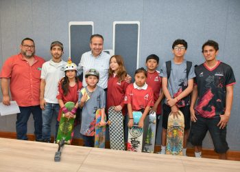 Apoya Toño Astiazarán a deportistas a través del Fondo Deportivo Hermosillo.