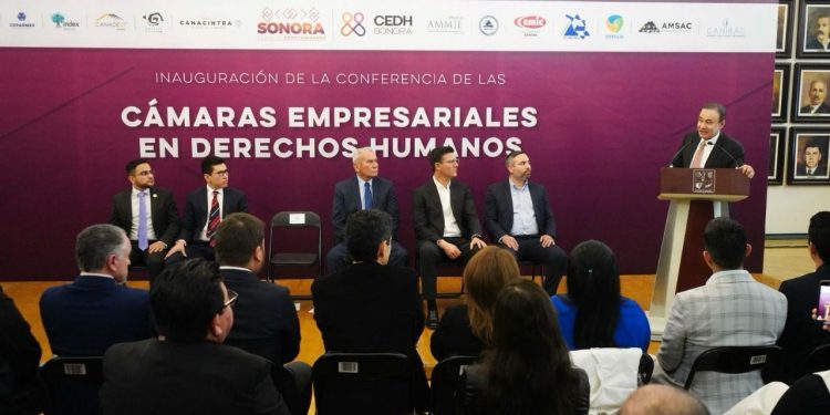 Gobierno de Sonora impulsa alianza entre sector empresarial y CEDH para fortalecer los derechos laborales en la entidad.