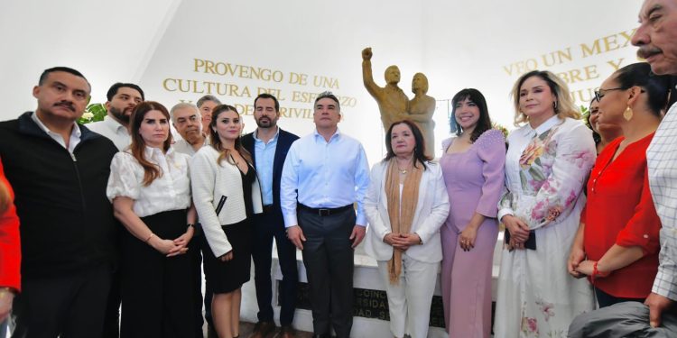 Encabeza Alejandro Moreno en Magdalena de Kino un homenaje a Luis Donaldo Colosio.