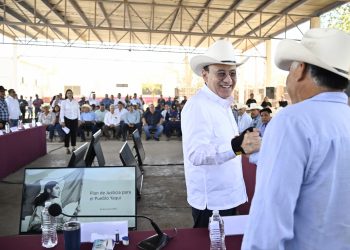 Gobernador Durazo avanza con acciones del Plan de Justicia Yaqui para fortalecer infraestructura hídrica.