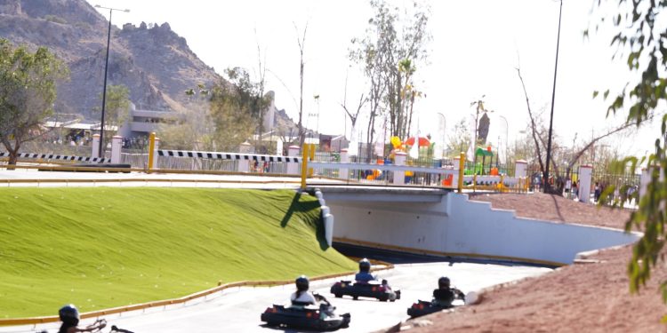 Gobernador Durazo rescata Bosque Urbano La Sauceda.