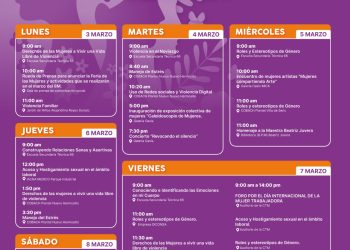 Inicia Ayuntamiento de Hermosillo actividades en el marco del Día de la Mujer.