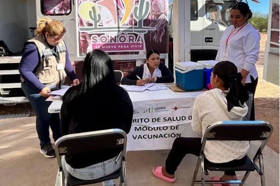 Llama Gobierno de Sonora a vacunarse contra influenza y covid-19.