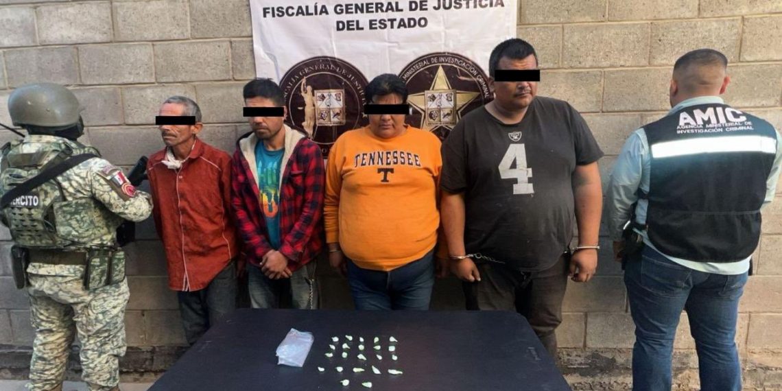 Operativos contra el narcomenudeo en Hermosillo resultan en detenciones y aseguramiento de droga.
