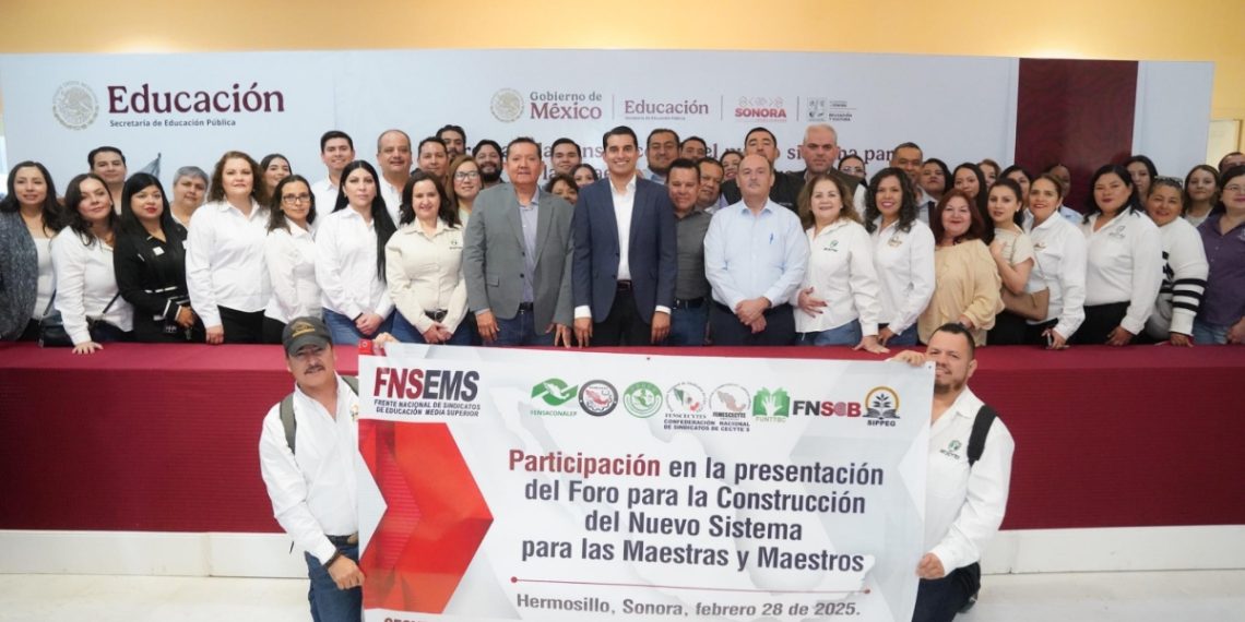Organiza SEC Foro Estatal para la Construcción del Nuevo Sistema para las Maestras y los Maestros.