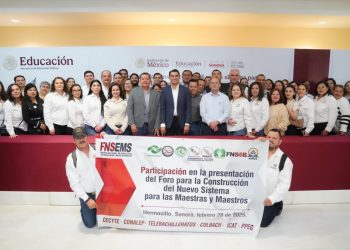 Organiza SEC Foro Estatal para la Construcción del Nuevo Sistema para las Maestras y los Maestros.