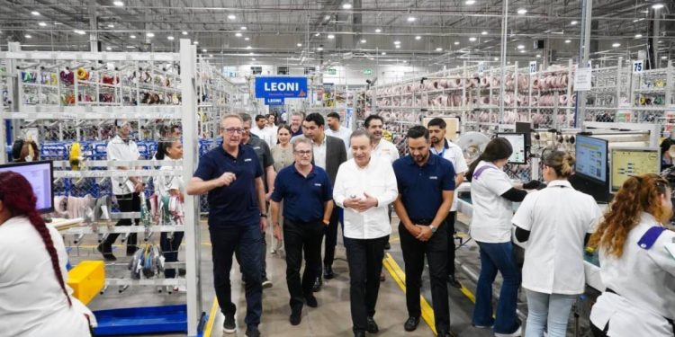Impulsa Gobernador Durazo más empleo e inversión con inauguración del Centro de Capacitación de Leoni.