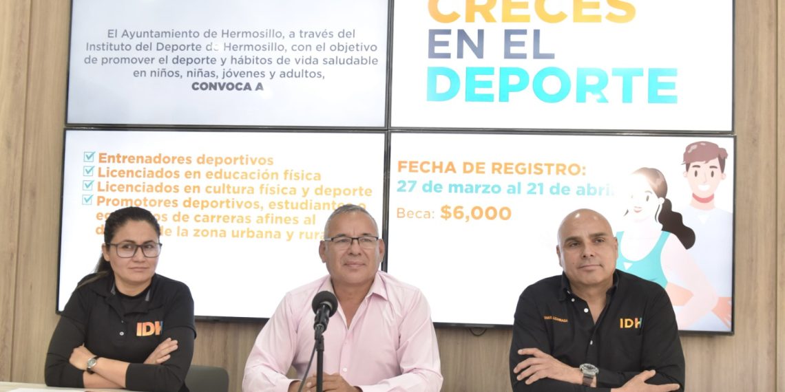 Invitan a entrenadores y deportistas a ser parte de CRECES en el Deporte.