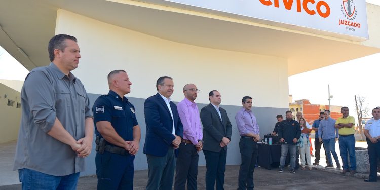 Promueve Toño Astiazarán convivencia pacífica de la comunidad con nuevo Juzgado Cívico en la comandancia norte.