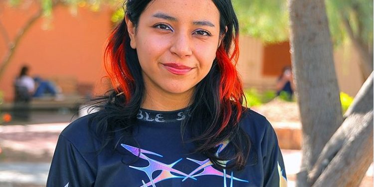 Estoy dejando huella en lo que hago: estudiante de Artes Plásticas.