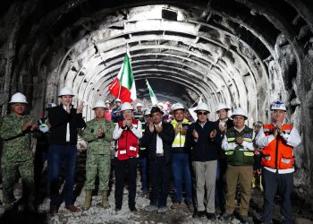 Encabeza Gobernador Durazo avance con primera conexión del túnel ferroviario en Nogales.