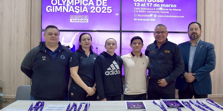 Promueve IDH 14 Copa Internacional Olympica de Gimnasia 2025.