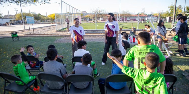 Transforma ISJ espacios con actividades de Sonora Conexión.