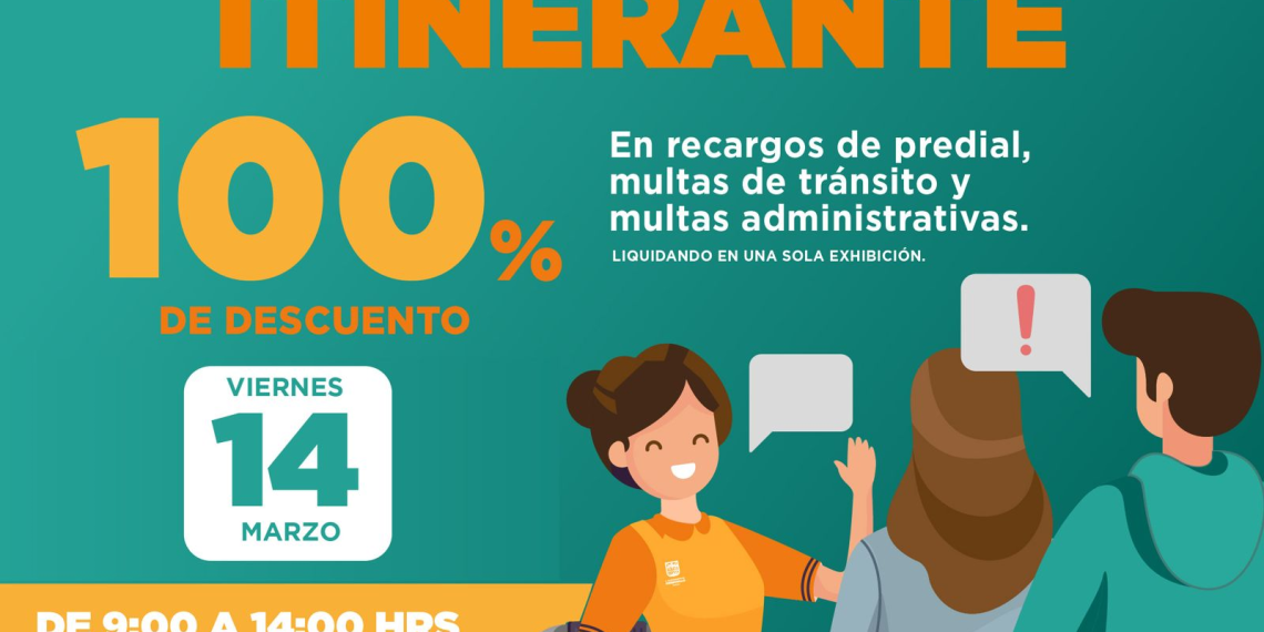 Acercará Tesorería Municipal sus servicios a la colonia Santa Fe este viernes 14.