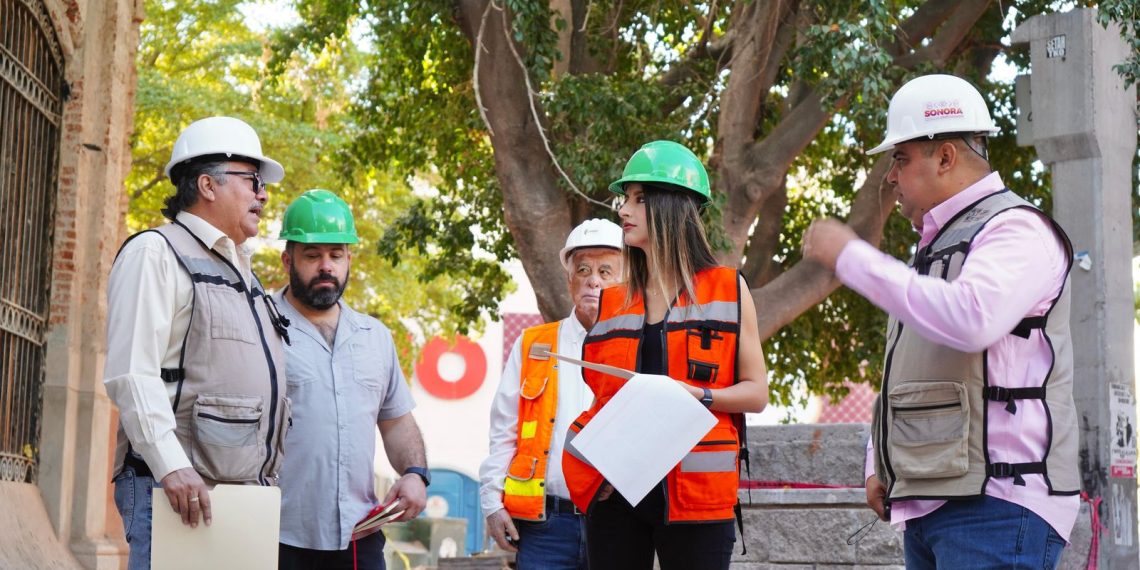 Gobernador Durazo rescata centro histórico y cívico de Hermosillo: Paulina Ocaña.