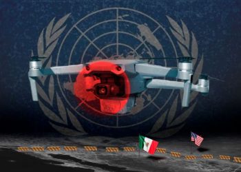 Aumenta exponencialmente cruce de narcodrones en la frontera México-EEUU, alerta la ONU.