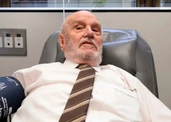 Muere James Harrison, el hombre cuya sangre salvó a más de 2 millones de bebés.