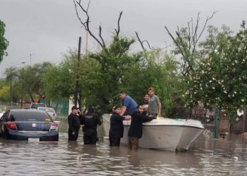 Más de 690 personas han sido rescatadas por las fuertes lluvias en Tamaulipas.