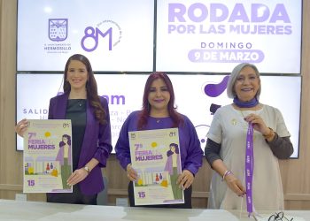 Anuncian Gobierno Municipal y colectivos actividades por el Día Internacional de la Mujer.