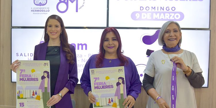 Anuncian Gobierno Municipal y colectivos actividades por el Día Internacional de la Mujer.