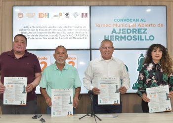 Invitan a torneo Municipal Abierto de Ajedrez Hermosillo 2025.