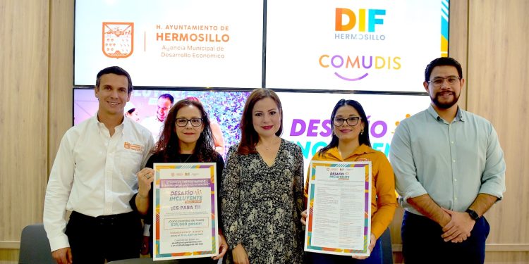 Lanza Ayuntamiento de Hermosillo convocatoria para “Desafío Incluyente 2025”.