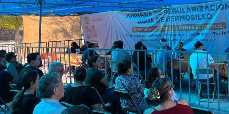 Realiza Agua de Hermosillo doble jornada de regularización.