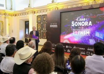 Impulsa Gobernador Durazo proyección nacional de Sonora en la Feria de San Marcos 2025.
