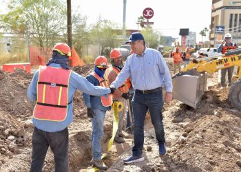Avanza a buen ritmo obra de paso a desnivel Colosio y Solidaridad: Toño Astiazarán.
