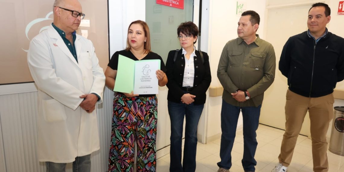 Inauguran cuarto lactario en Isssteson.