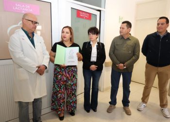 Inauguran cuarto lactario en Isssteson.