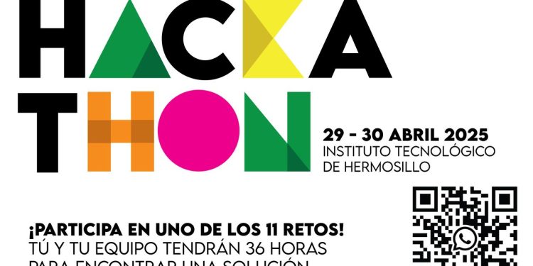 Únete a Smart City Hackathon este 29 y 30 de abril e innova a Hermosillo con tu creatividad.
