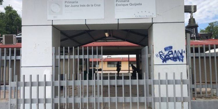 Llama Gobierno de Sonora a cuidar y vigilar escuelas durante el período vacacional.