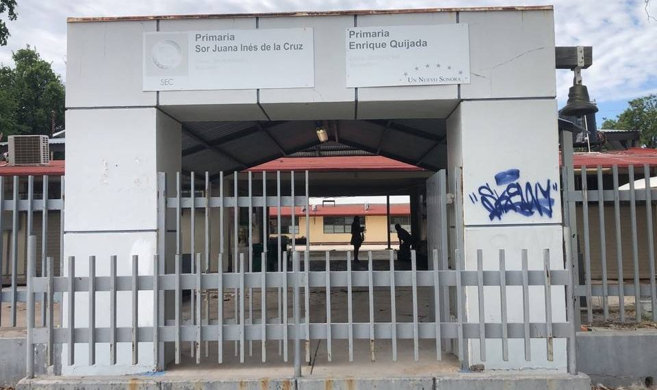 Llama Gobierno de Sonora a cuidar y vigilar escuelas durante el período vacacional.