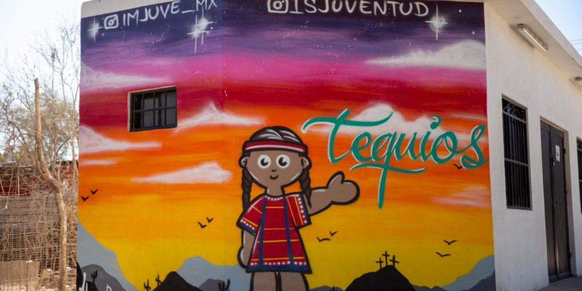 Impulsa ISJ rehabilitación de espacios con Mi Lienzo Sonora.