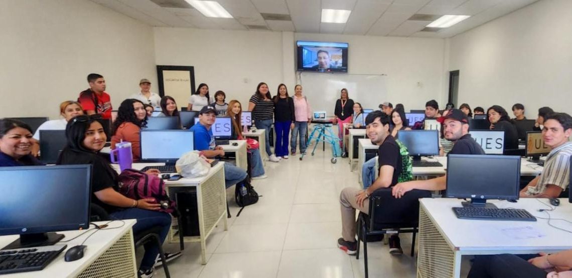 Participan estudiantes de la UES en proyecto entre México y Colombia “Conectando Fronteras”.