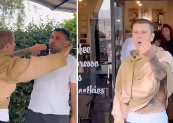 Justin Bieber estalló contra un grupo de paparazzi en Palm Springs: “¡Solo les importa el dinero!”.