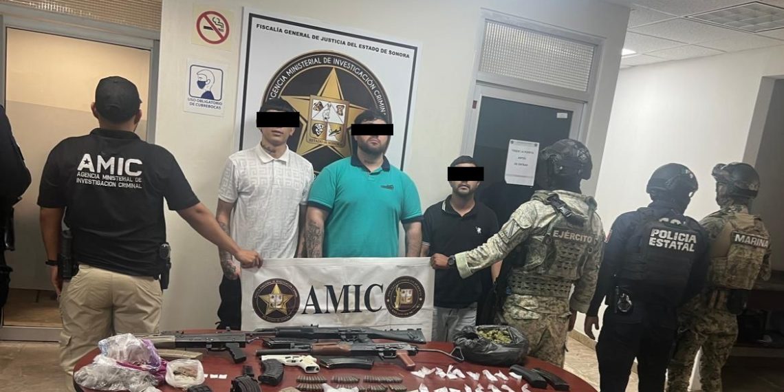 Cateo positivo en Ciudad Obregón durante operativo conjunto de AMIC-DEFENSA-SEMAR-PESP.