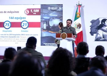IMSS realizará inversión histórica de 10 mil 494 mdp para renovar equipo electromecánico a través del Plan 2025-2026.