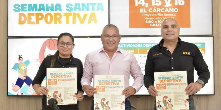 Realizará IDH torneos de Semana Santa en El Cárcamo.