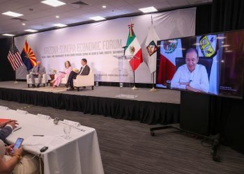 Gobernador Durazo y Gobernadora Hobbs consolidan megarregión con visión de futuro.