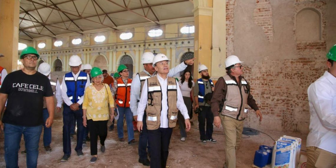 Lidera Gobernador Durazo transformación de Hermosillo con obras de infraestructura y rescate del patrimonio histórico.